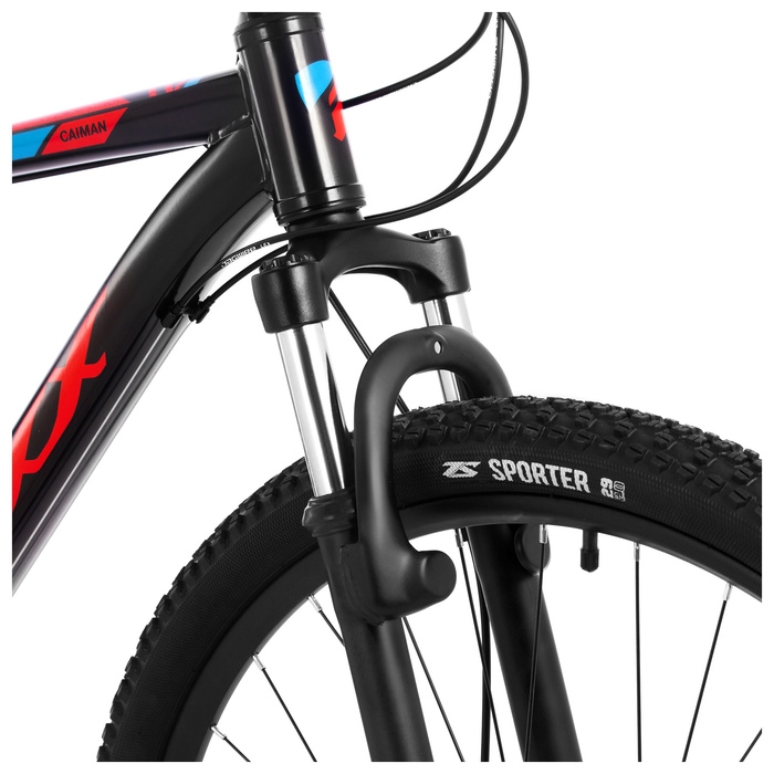 Велосипед 27.5 Велосипед 27.5" FOXX CAIMAN, р. 18" , цвет чёрный