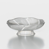 Ваза для фруктов Доляна «Лёгкость», d=26,5 см, цвет прозрачный Ваза для фруктов Доляна «Лёгкость», d=26,5 см, цвет прозрачный