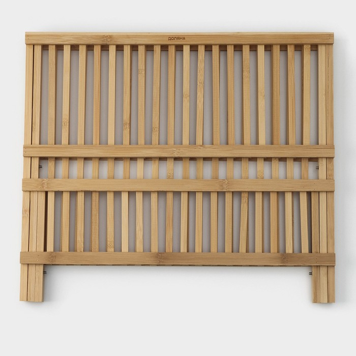 Сушилка для посуды «Бамбуковый лес», 43×38 см, 2 яруса Сушилка для посуды «Бамбуковый лес», 43×38 см, 2 яруса