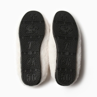 Тапочки женские размер 40, цвет молочный Тапочки женские размер 40, цвет молочный