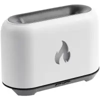 Увлажнитель-ароматизатор Fire Flick с имитацией пламени, белый Увлажнитель-ароматизатор Fire Flick с имитацией пламени, белый