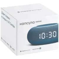 Умная колонка &laquo;Капсула Мини&raquo; с помощником &laquo;Маруся&raquo;, морской синий