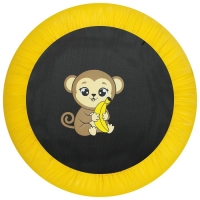 Батут детский ONLYTOP &laquo;Обезьянка&raquo;, d=97 см, цвет жёлтый