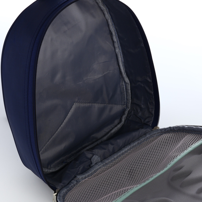 Рюкзак детский на молнии «Выбражулька», цвет тёмно-синий/чёрный Рюкзак детский на молнии «Выбражулька», цвет тёмно-синий/чёрный