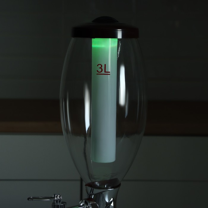 Башня пивная &laquo;Вавилон стиль&raquo;, 3 л, цвет коричневый