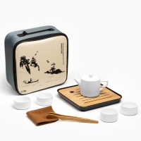 Набор для чайной церемонии "ДЖЕКИЧАЙ", на 4 персоны, чашка 70 мл, чайник 200 мл Набор для чайной церемонии "ДЖЕКИЧАЙ", на 4 персоны, чашка 70 мл, чайник 200 мл