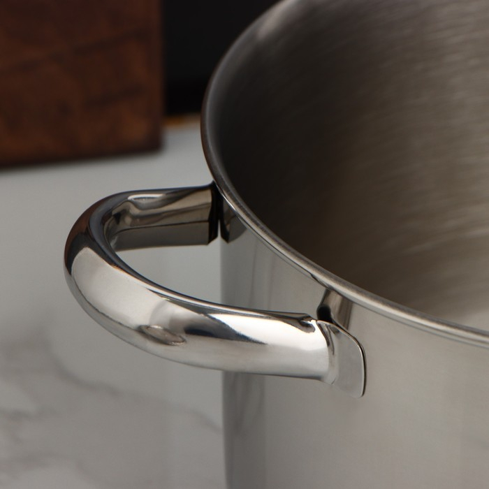 Кастрюля &laquo;Классика-прима&raquo;, 5 л, d=22 см, капсульное дно, индукция