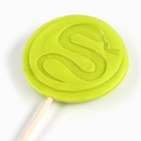 Новый год! Леденец на палочке &laquo;Талисман здоровья&raquo;, вкус яблоко, 30 г