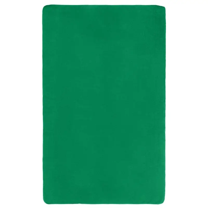Флисовый плед Warm&Peace, зеленый