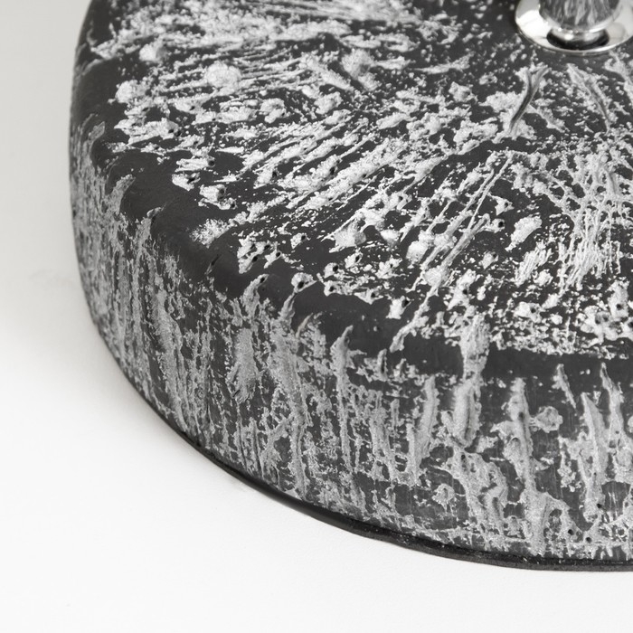 Основание для настольной лампы Основание для настольной лампы "Суше" E27 40Вт черный 26х26х23 см RISALUX