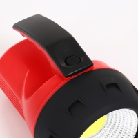 Фонарь светодиодный  ручной, на батарейках 5 Вт, COB, 4 AA, 14.5 x 11 см