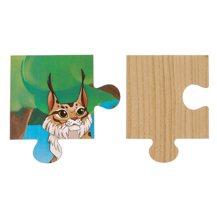 Пазлы &laquo;Лесные звери&raquo;