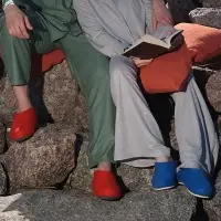 Домашние валенки Cant, красные, размер 42