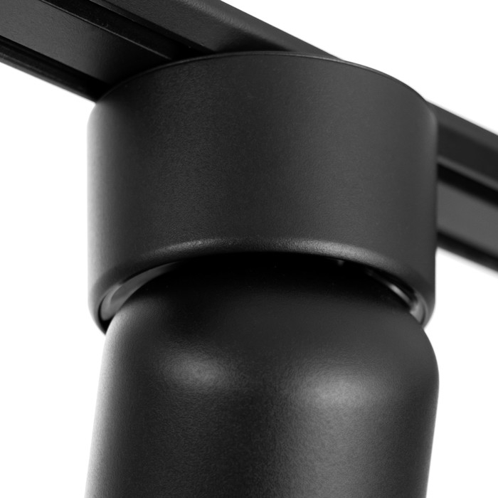 Светильник трековый SLIM Светильник трековый SLIM "Бочонок" LED 10Вт 3000K-6000К 48V CRI90 черный 6,3х6,3х14,5см