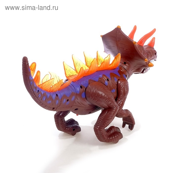 Динозавр радиоуправляемый T-Rex, световые и звуковые эффекты, работает от батареек Динозавр радиоуправляемый T-Rex, световые и звуковые эффекты, работает от батареек