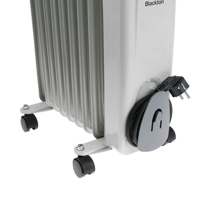 Обогреватель Blackton Bt OH2111, масляный, напольный, 2000 Вт, 20 м&sup2;, 7 секций, белый