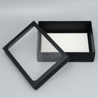 Коробка подарочная, упаковка, &laquo;Чёрная&raquo;, 32 х 24 х 9 см