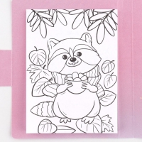 Подарочный набор в открытке: отрывной блок с заданиями и карандаши &laquo;Яркая звездочка&raquo;