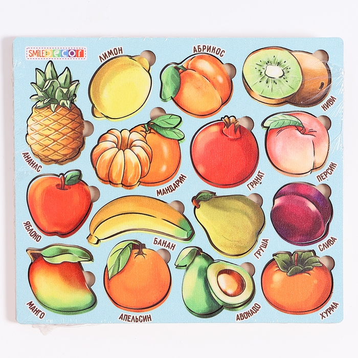 Рамки-вкладыши &laquo;Продуктовый магазин. Фрукты&raquo;