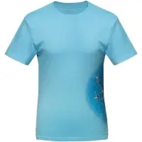 Футболка &laquo;Вместе и вовремя&raquo;, голубая, размер S