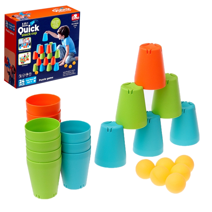 Игра детская &laquo;Пирамида знаний&raquo;, 24 элемента