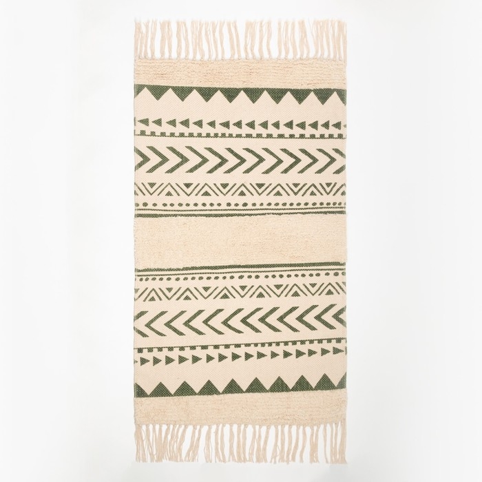 Ковер Geometry 50х80 &plusmn; 3 см, 500 гр/м2, 100% хлопок