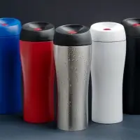 Термостакан Solingen, вакуумный, герметичный, черный