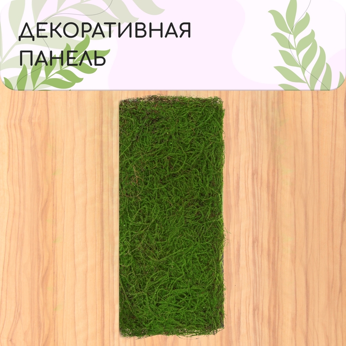 Декоративная панель, 90 × 40 см, «Папоротник», Greengo Декоративная панель, 90 × 40 см, «Папоротник», Greengo