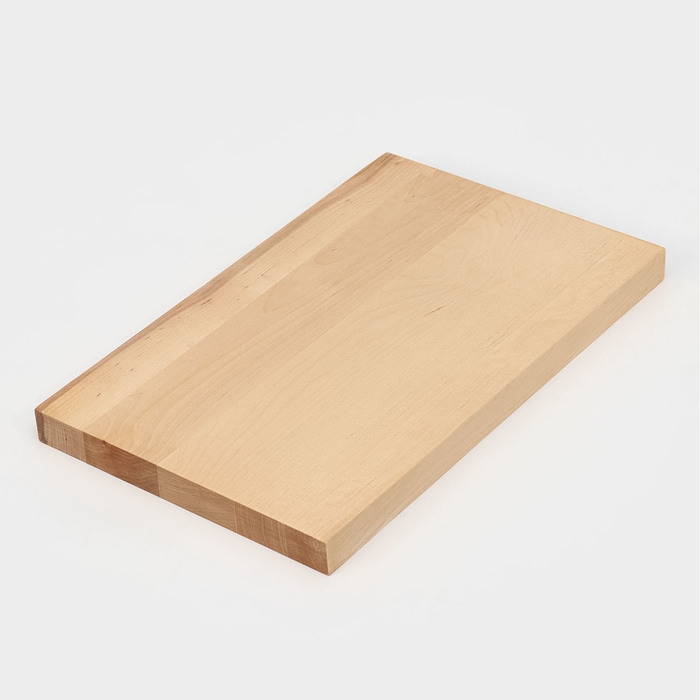 Доска разделочная Доляна, 40×25×3 см, массив берёзы Доска разделочная Доляна, 40×25×3 см, массив берёзы