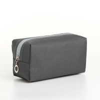 Косметичка на молнии, цвет серый Косметичка на молнии, цвет серый