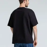 Футболка оверсайз &laquo;Чистая соль&raquo;, черная, размер XS/S (44-46)