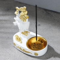 Курильница "Лицо", белая Курильница "Лицо", белая