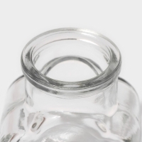 Набор стеклянных баночек для сыпучих продуктов с пробковой крышкой Доляна «Парфе. Облачко», 100 мл, 6,5×5×7,5 см, 12 шт Набор стеклянных баночек для сыпучих продуктов с пробковой крышкой Доляна «Парфе. Облачко», 100 мл, 6,5×5×7,5 см, 12 шт