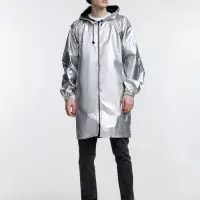 Дождевик Palladio Pockets, серебристый, размер XXL