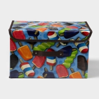 Короб стеллажный для хранения с крышкой «Эскимо», 38,5×25×24,5 см, цвет синий Короб стеллажный для хранения с крышкой «Эскимо», 38,5×25×24,5 см, цвет синий