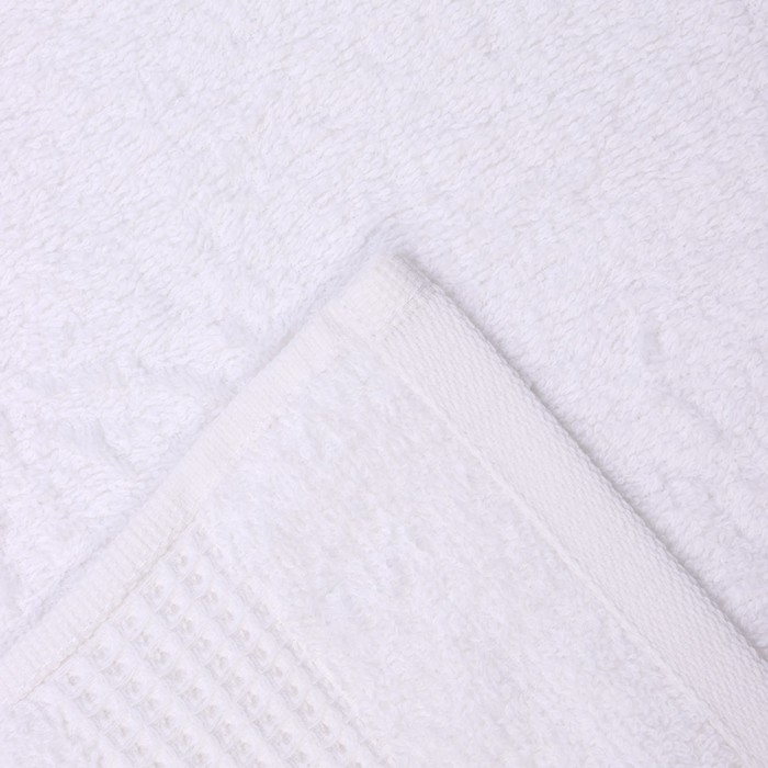 Полотенце махровое Love Life "Пассат" 50*90 см, белый, 100% хл, 450 гр/м2