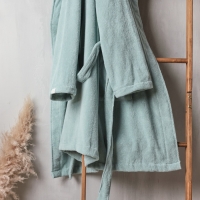 Халат махровый мужской SL HOME: Basic "Аззура", размер S, 100% хлопок, 420 г/м2 Халат махровый мужской SL HOME: Basic "Аззура", размер S, 100% хлопок, 420 г/м2