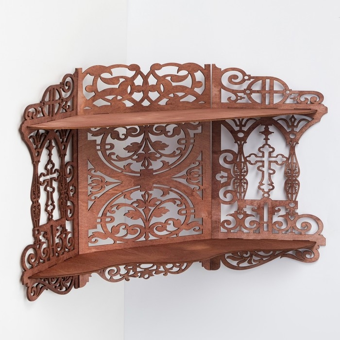 Иконостас № 9, цвет орех, 42х22хх52 см Иконостас № 9, цвет орех, 42х22хх52 см