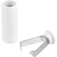 Наконечник для шнурка Nozzle, белый Наконечник для шнурка Nozzle, белый