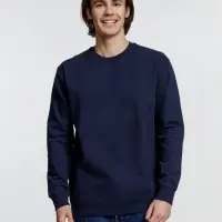 Свитшот унисекс Columbia, темно-синий, размер 5XL