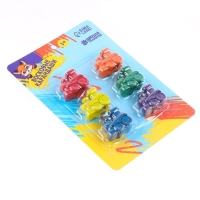 Восковые карандаши &laquo;Паровоз&raquo;, набор 6 цветов