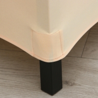 Чехол на стул, цвет бежевый, 90х40х40 см, 100% полиэстер Чехол на стул, цвет бежевый, 90х40х40 см, 100% полиэстер