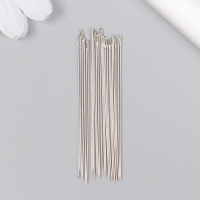 Иглы для бисера металл в пластиковой коробке набор 25 шт Ø 0,46 мм Иглы для бисера металл в пластиковой коробке набор 25 шт Ø 0,46 мм