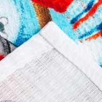 Набор кухонных полотенец Доляна «Время для счастья» 35х60см-2шт, 100% хлопок Набор кухонных полотенец Доляна «Время для счастья» 35х60см-2шт, 100% хлопок