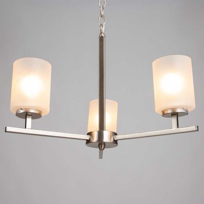 Люстра Люстра "Эмма" 3х40Вт Е27 Сатин 40х40х75(40)см