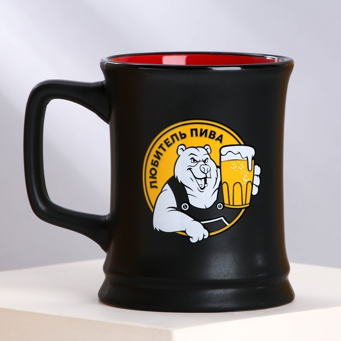 Пивная кружка «Любитель пива», 400 мл Пивная кружка «Любитель пива», 400 мл