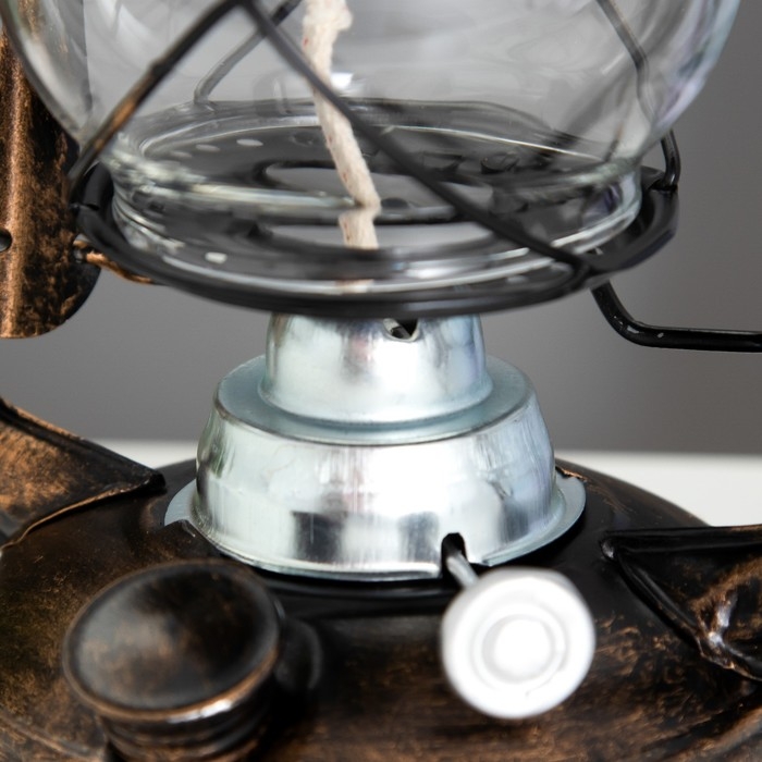 Керосиновая лампа декоративная 14х14х30 см RISALUX Керосиновая лампа декоративная 14х14х30 см RISALUX