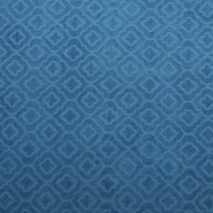 Полотенце махровое Tracery цвет синий, 70Х120, 460г/м хл100%