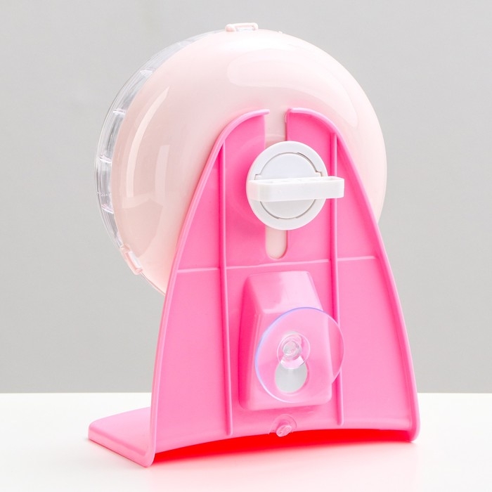 Колесо для грызунов Carno тихое, на подставке, 12 см, розовое Колесо для грызунов Carno тихое, на подставке, 12 см, розовое