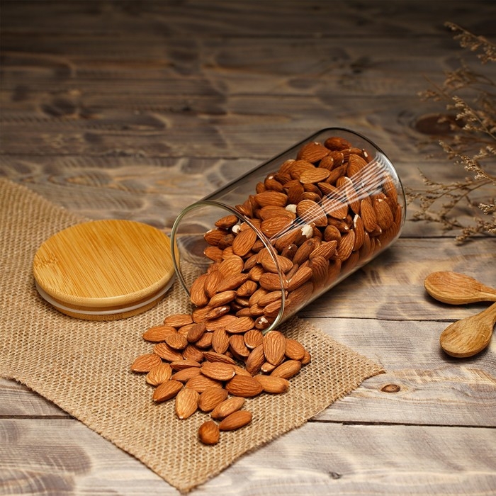 Банка стеклянная для сыпучих продуктов Magistro «Эко», 550 мл, 8,5×12,5 см Банка стеклянная для сыпучих продуктов Magistro «Эко», 550 мл, 8,5×12,5 см